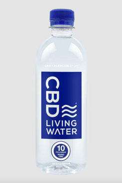 Agua de CBD viva con CBD